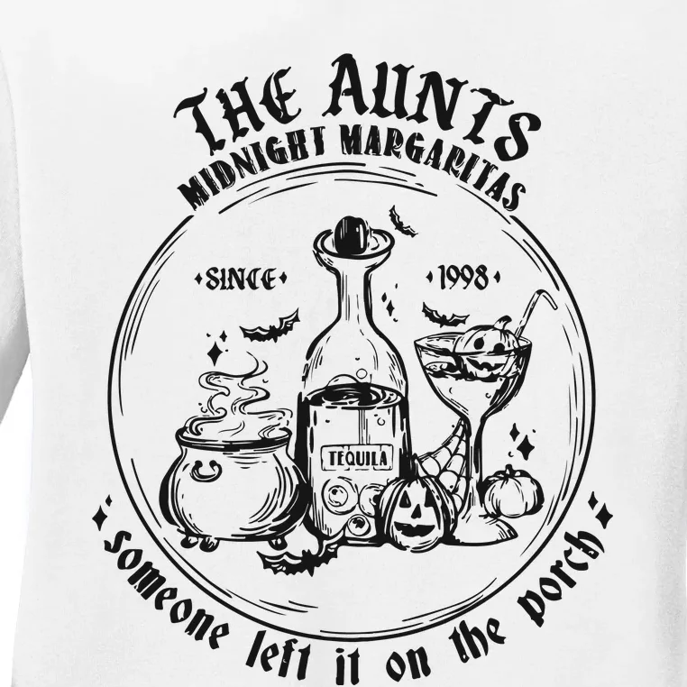 Practical Magic The Aunts Midnight Margaritas Ladies Long Sleeve Shirt