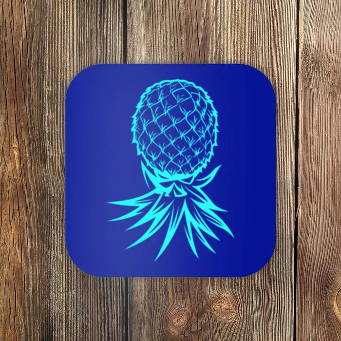 Party Mode Upside Down Pineapple Swinger Vanilla Swapping Great Gift Coaster