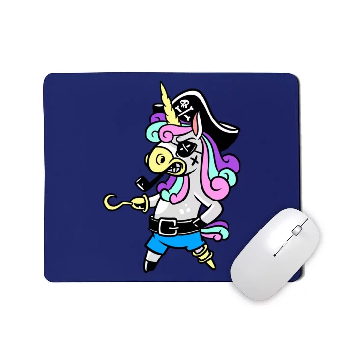 Pirate Magical Unicorn Mousepad