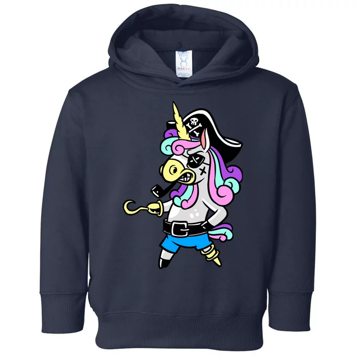 Pirate Magical Unicorn Toddler Hoodie