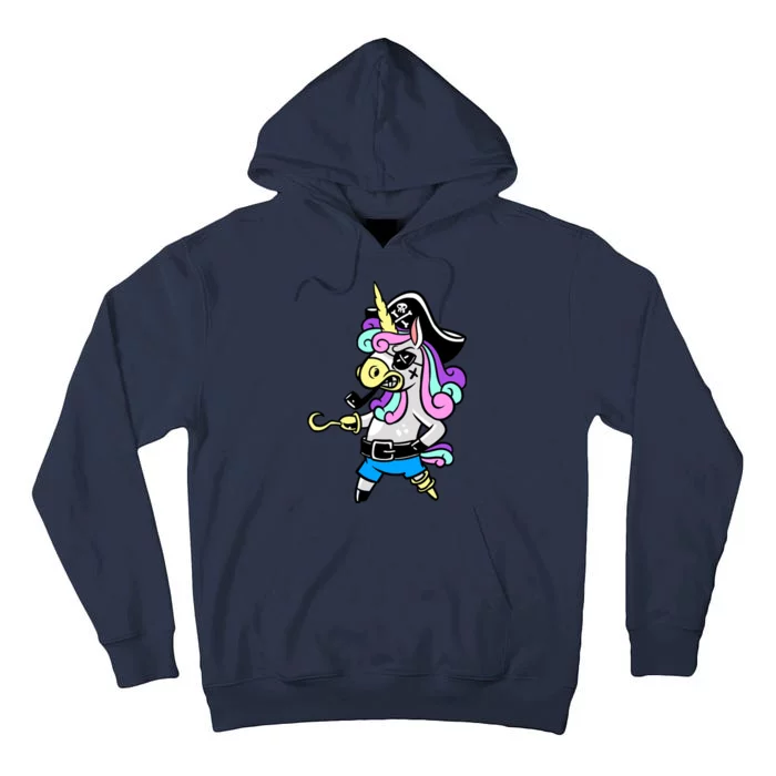 Pirate Magical Unicorn Tall Hoodie