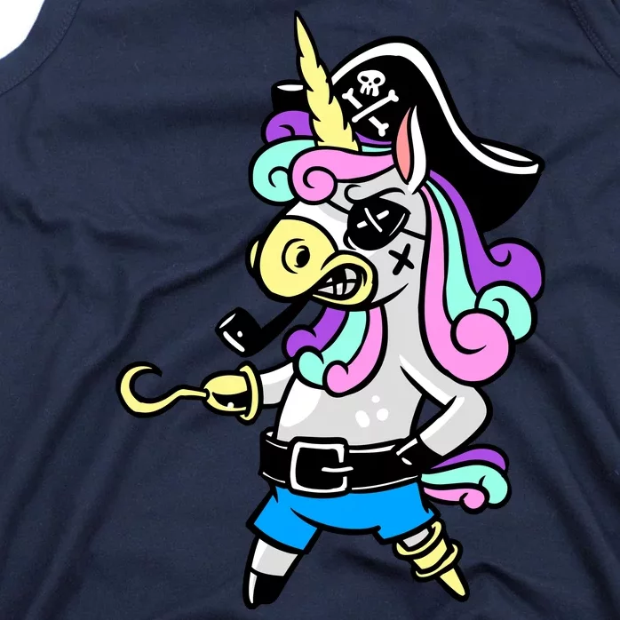 Pirate Magical Unicorn Tank Top