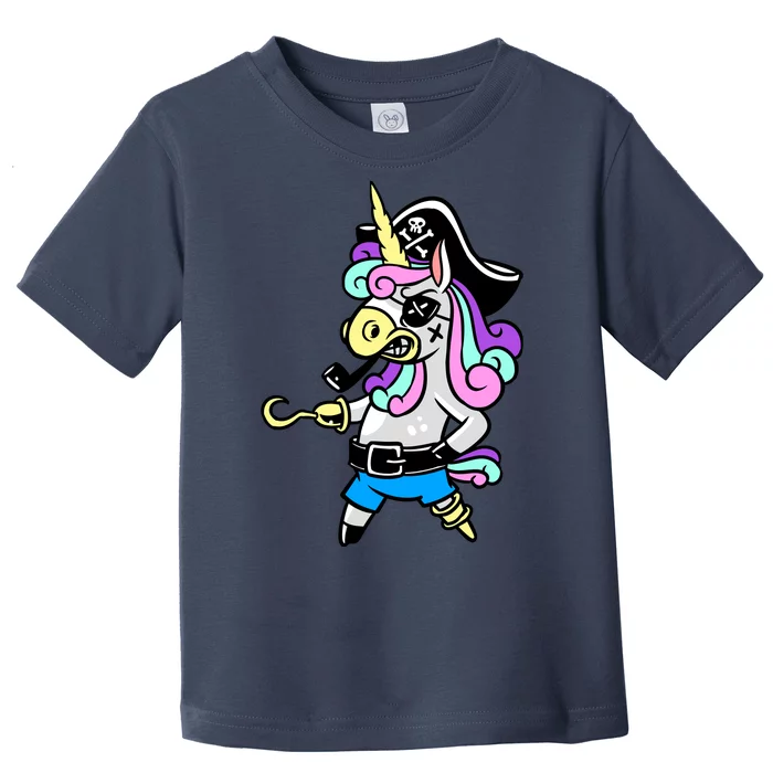 Pirate Magical Unicorn Toddler T-Shirt