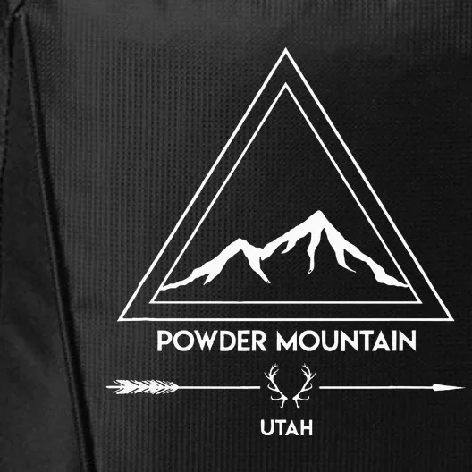 Powder Mountain Utah Ski Vacation City Backpack