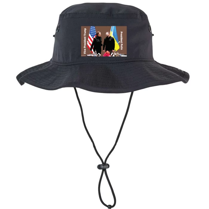 Political Meme Vice President Trump President Putin Legacy Cool Fit Booney Bucket Hat