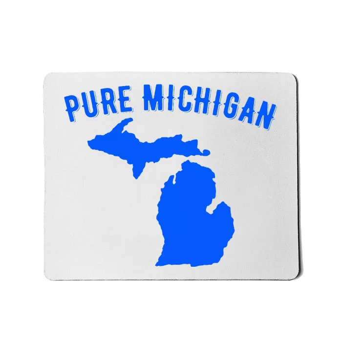 Pure Michigan Vacation Water Lake Fun Gift Idea Mousepad