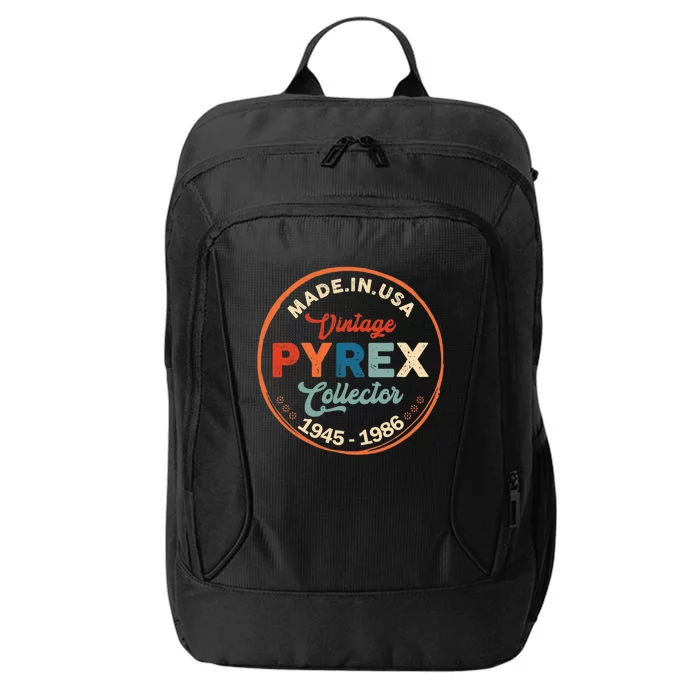 Pyrex Mark Vintage Collector Made In USA City Backpack