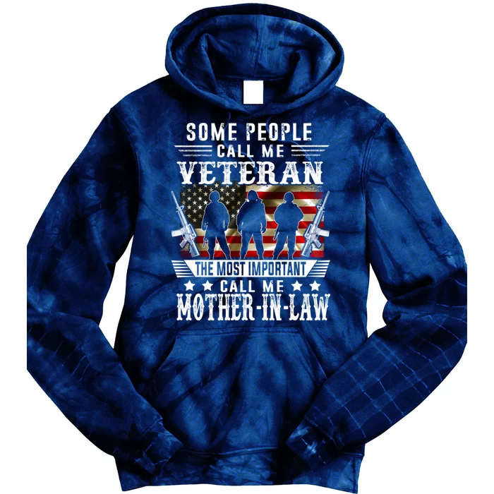 Proud Motherinlaw Veteran American Flag Tees VeteranS Day Tie Dye Hoodie