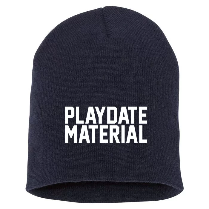 Playdate Material Valentine Short Acrylic Beanie