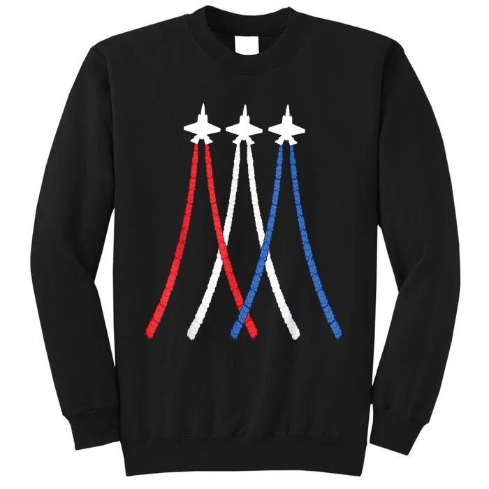 Patriotic Men Women And Kids 4th Of July Fighter Jets Sweatshirt