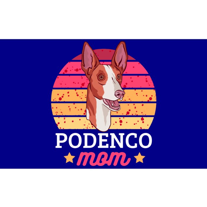 Podenco Mom With A Dog Funny Gift Bumper Sticker