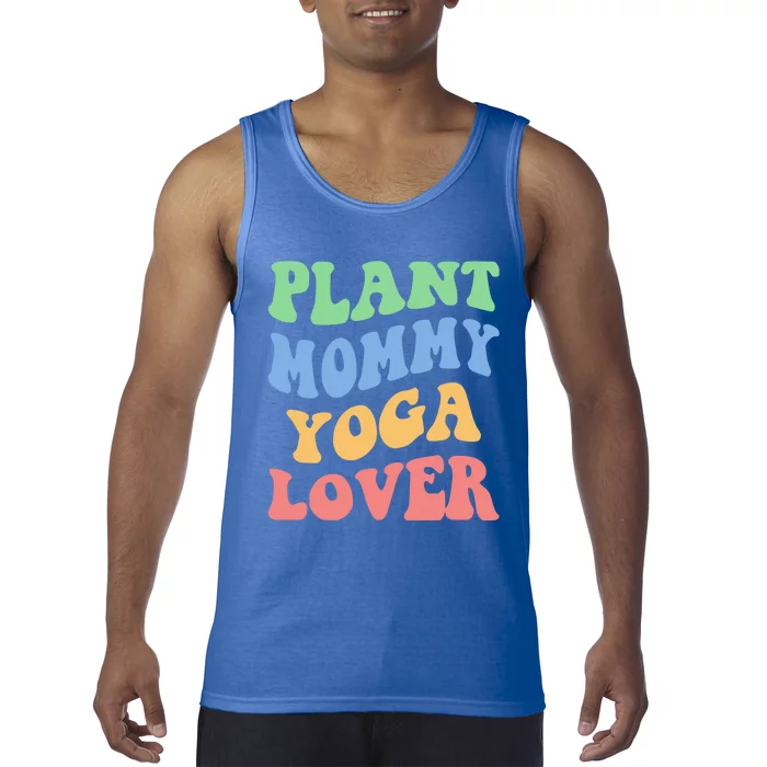 Plant Mommy Yoga Lover Succulent Mom Plant Mama Gift Tank Top