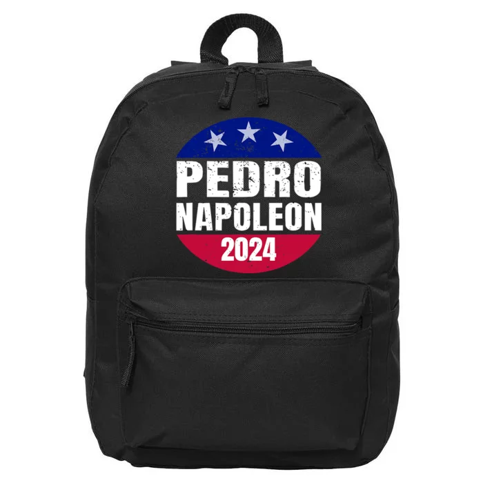 Pedro Napoleon 2024 Election Vote Funny 16 in Basic Backpack