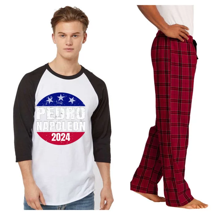 Pedro Napoleon 2024 Election Vote Funny Raglan Sleeve Pajama Set