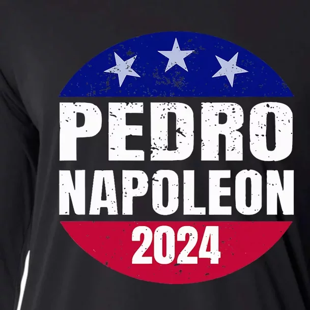 Pedro Napoleon 2024 Election Vote Funny Cooling Performance Long Sleeve Crew