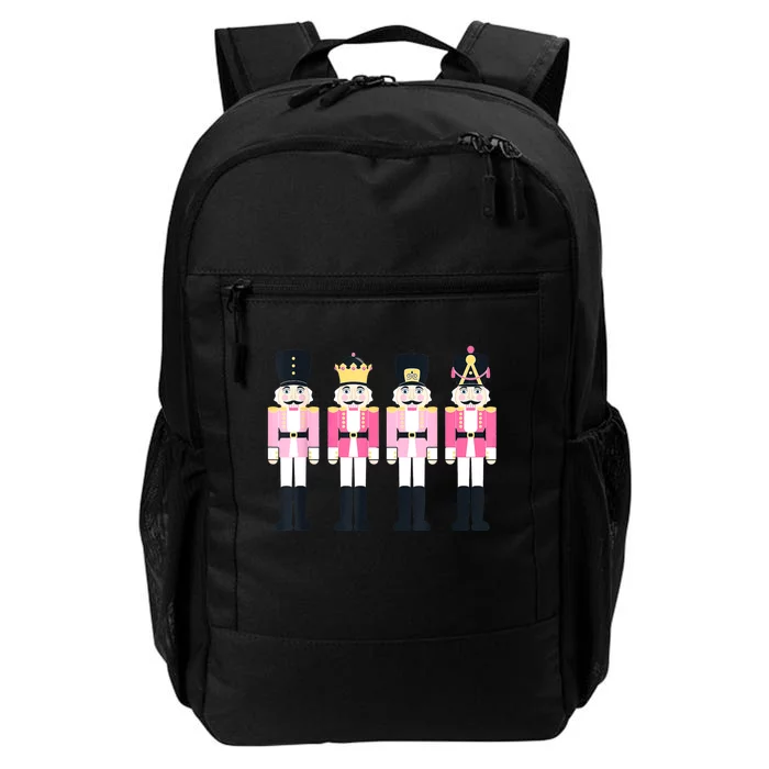 Pink Nutcracker Ballet Vintage Christmas Nutcracker Daily Commute Backpack