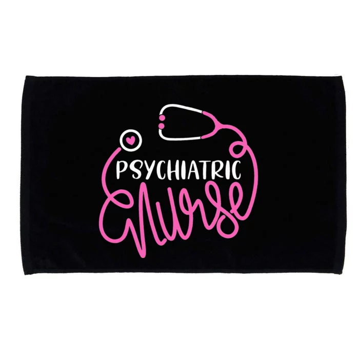 Psychiatric Nurse Cute RN Mental Health Nursing Microfiber Hand Towel