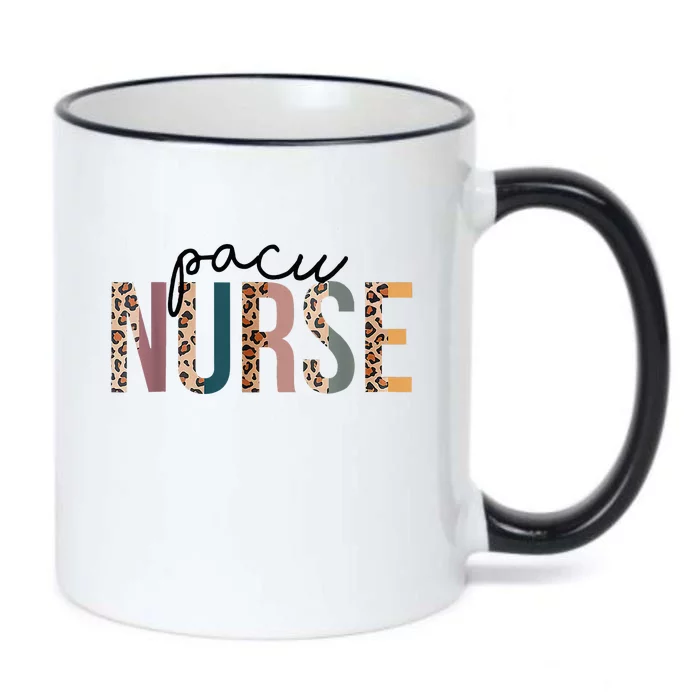 Pacu Nurse Christmas Crew Festive Holiday Costume Black Color Changing Mug