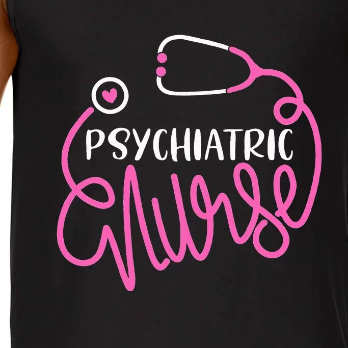 Psychiatric Nurse Cute RN Mental Health Nursing Psych Nurse Comfort Colors® Tank Top