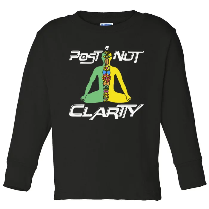 Post Nut Clarity Toddler Long Sleeve Shirt