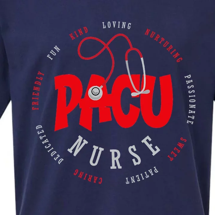 PACU Nurse Crew Cute Post Anesthesia Care Unit Sueded Cloud Jersey T-Shirt