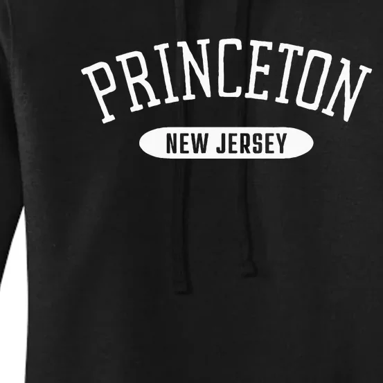 Princeton NJ College Style Princeton New Jersey NJ Women's Pullover Hoodie