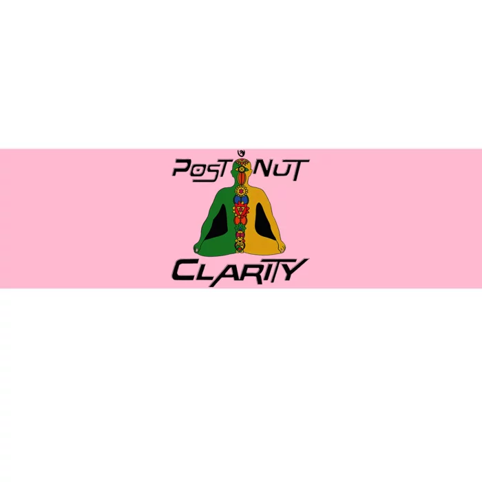 Post Nut Clarity Funny Post Nut Clarity Trending Post Nut Bumper Sticker