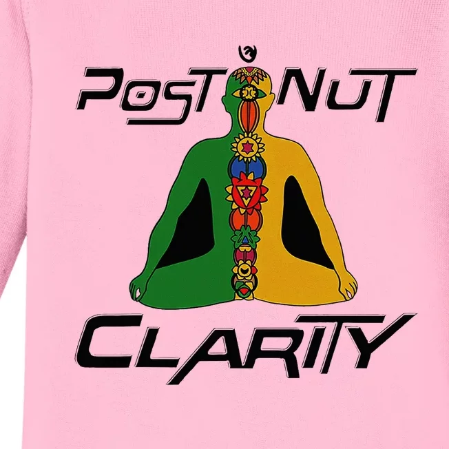 Post Nut Clarity Funny Post Nut Clarity Trending Post Nut Baby Long Sleeve Bodysuit