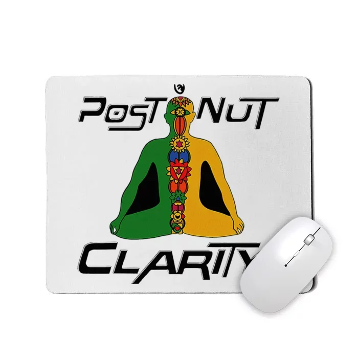 Post Nut Clarity Funny Post Nut Clarity Trending Post Nut Mousepad