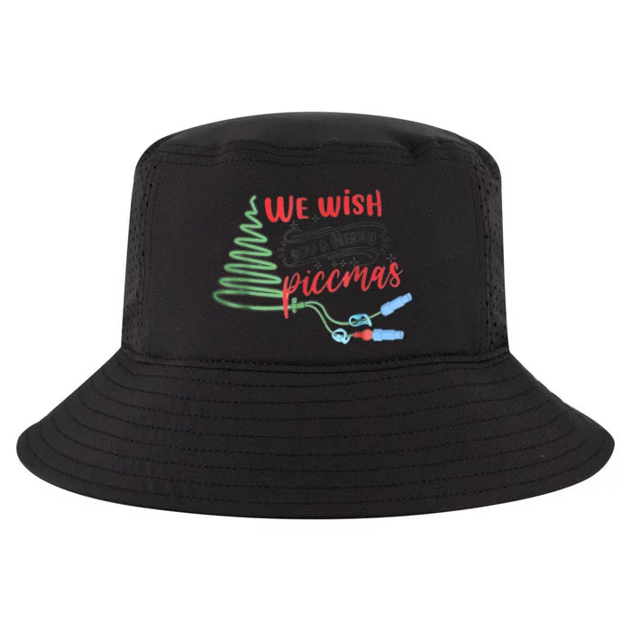 PICC Nurse Christmas Vascular Access ICU Rn Infusion Nurse Cool Comfort Performance Bucket Hat