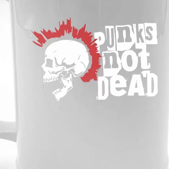 Punk Not Dead Front & Back Beer Stein