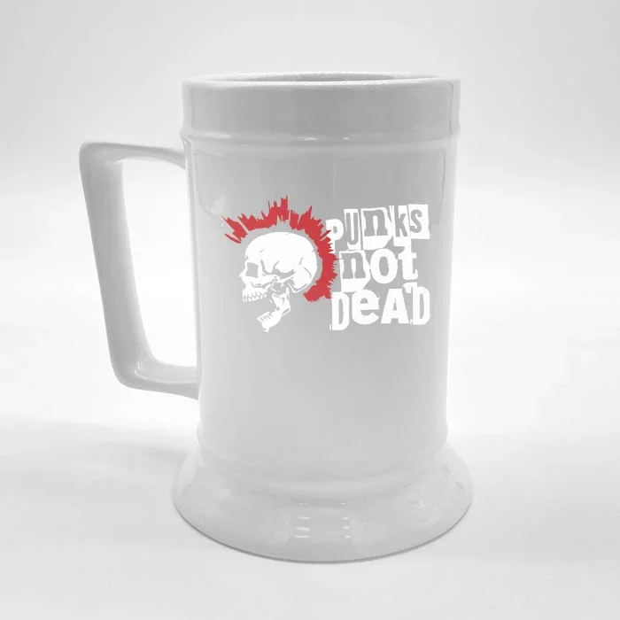 Punk Not Dead Front & Back Beer Stein