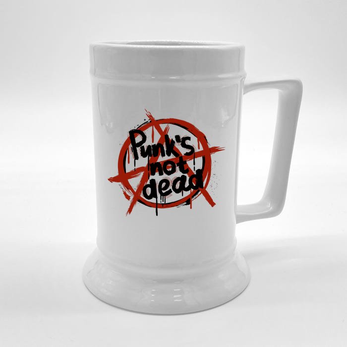 Punk Not Dead Front & Back Beer Stein