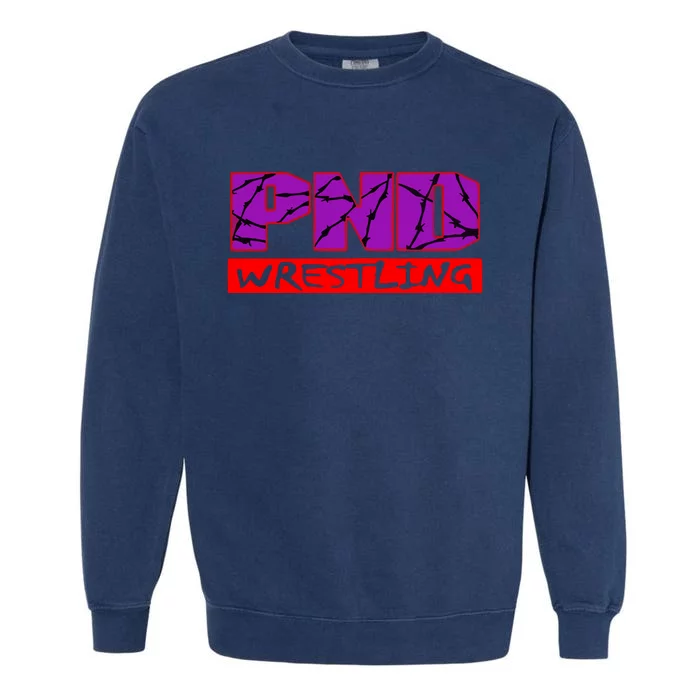 Pacific North Death Wrestling Garment-Dyed Sweatshirt