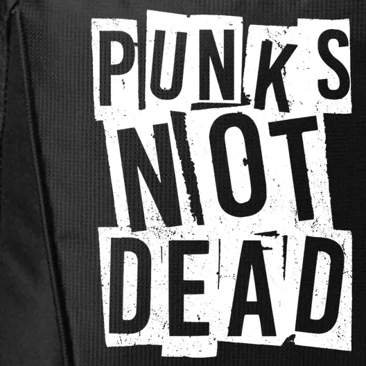 Punks Not Dead City Backpack