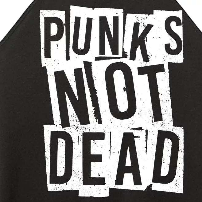 Punks Not Dead Women’s Perfect Tri Rocker Tank