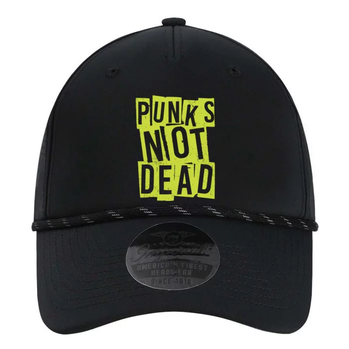 Punks Not Dead Neon Logo Performance The Dyno Cap