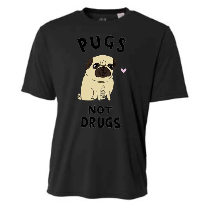 Pugs Not Drugs Cooling Performance Crew T-Shirt