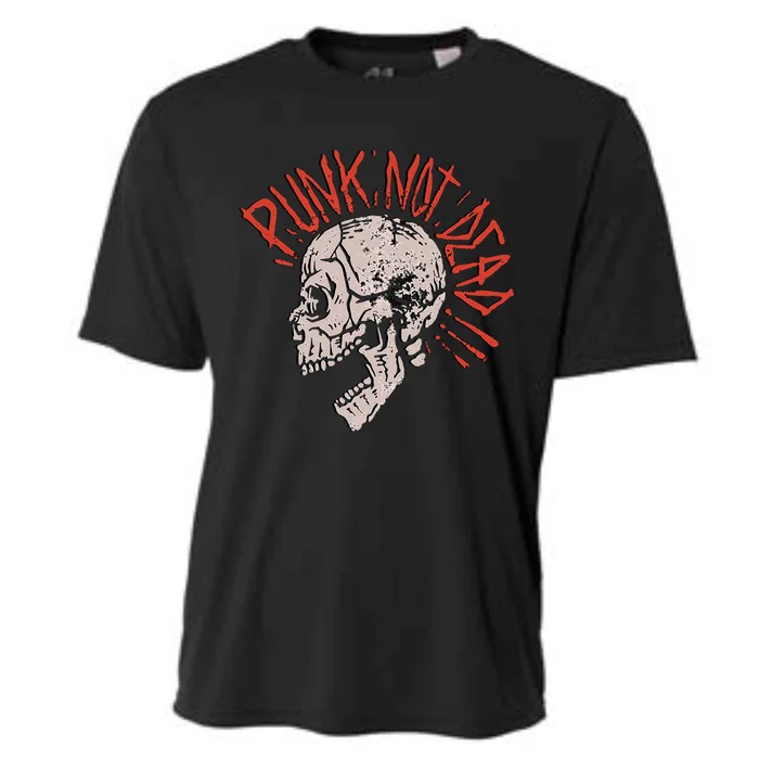 Punks Not Dead Vintage Grunge Punk Is Not Dead Rock Cooling Performance Crew T-Shirt