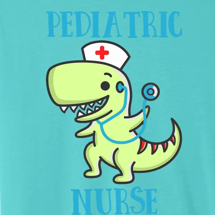 Pediatric Nurse Dinosaurs T-Rex Nursing Lover ChromaSoft Performance T-Shirt