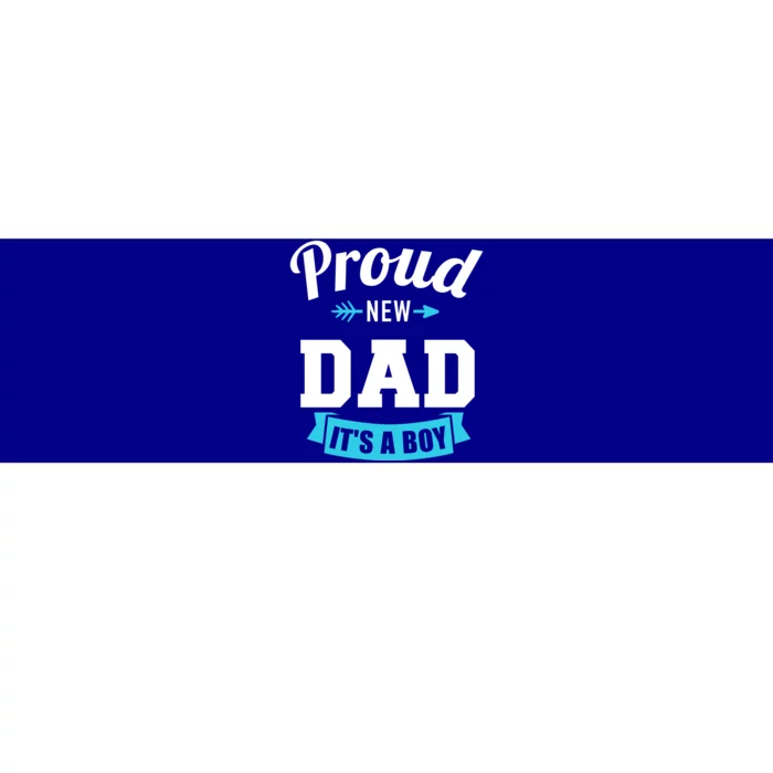 Proud New Dad It's A Gender Reveal Party Gift Bumper Sticker