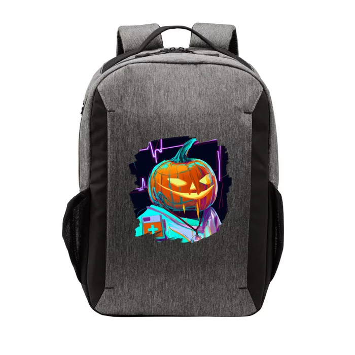 Pumpkin Nurse Doctor Pumpkins Halloween Nurse Great Gift Vector Backpack