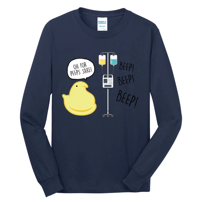 Peep Nursing Easter Tall Long Sleeve T-Shirt