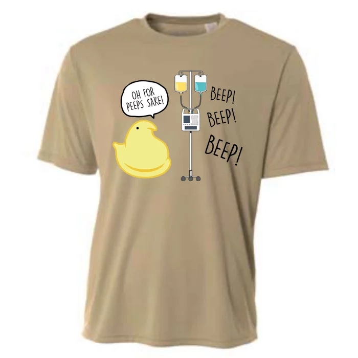 Peep Nursing Easter Cooling Performance Crew T-Shirt