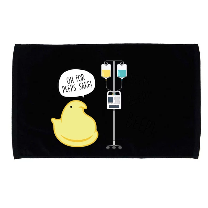 Peep Nursing Easter Microfiber Hand Towel