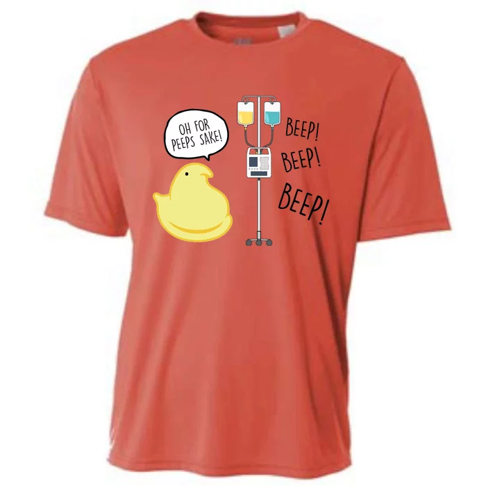 Peep Nursing Easter Cooling Performance Crew T-Shirt