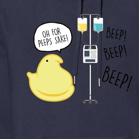 Peep Nursing Easter Premium Hoodie