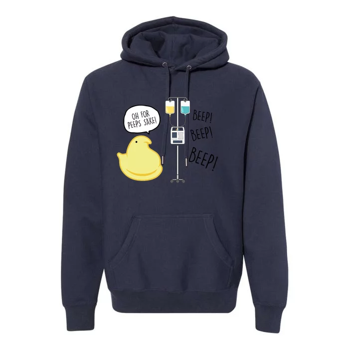 Peep Nursing Easter Premium Hoodie