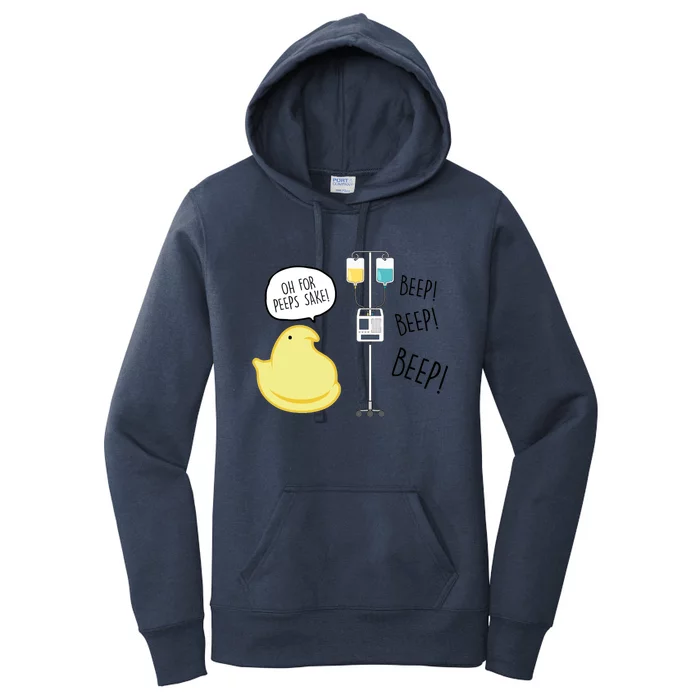 Peep Nursing Easter Women's Pullover Hoodie