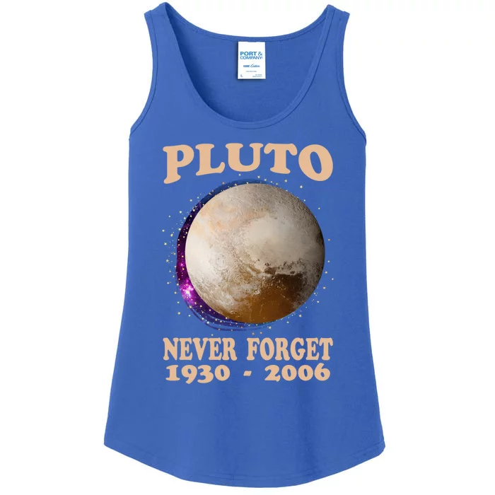 Pluto Never Forget 1930gift2006 Great Gift Ladies Essential Tank